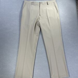 FootJoy Pants Mens 38x34 Beige Stretch Wicking Performance Golf Khaki‎ Pro